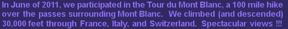 Mont Blanc text