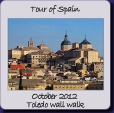Toledo wall walk